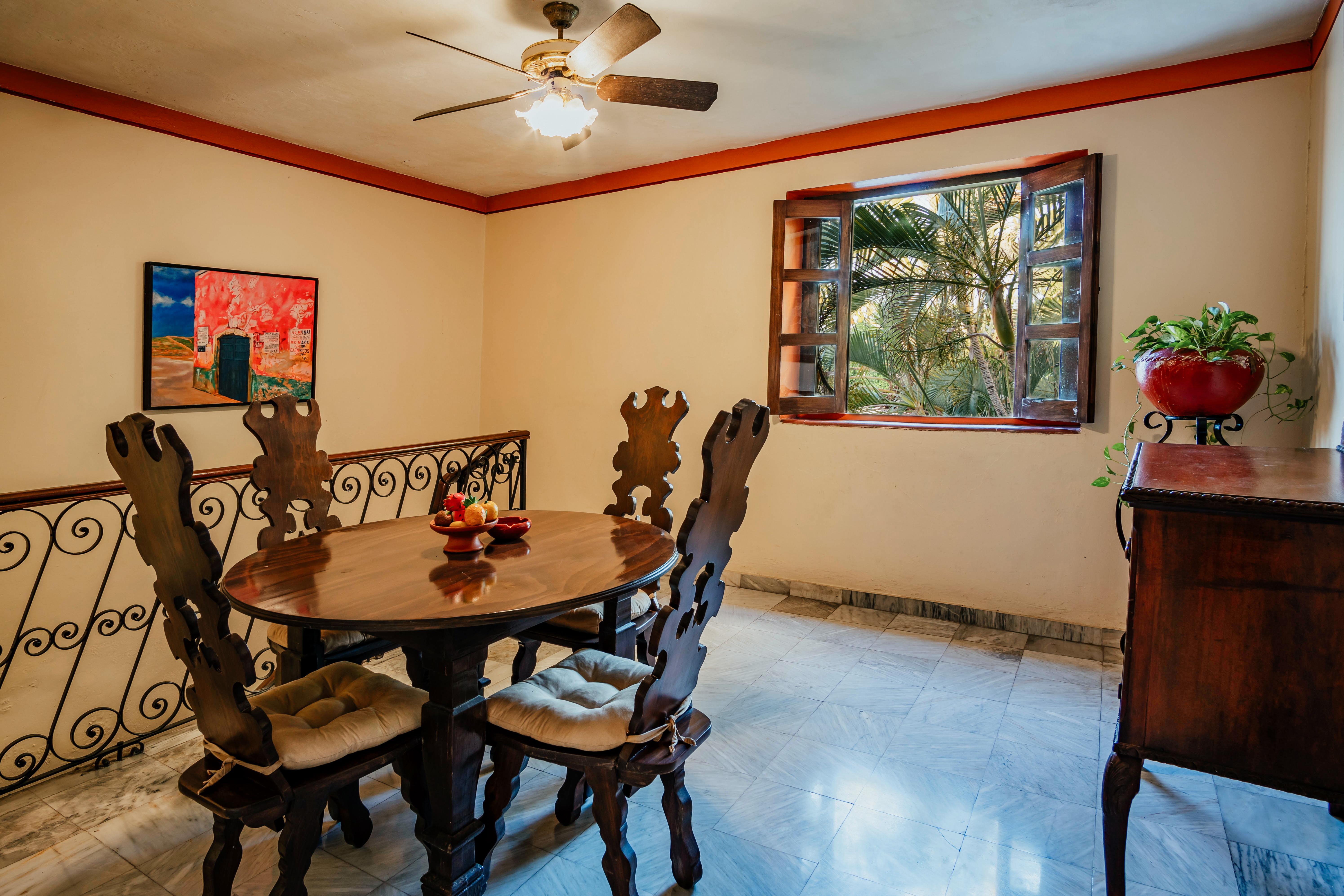 Casa Del Balam Merida Exterior photo Dining room